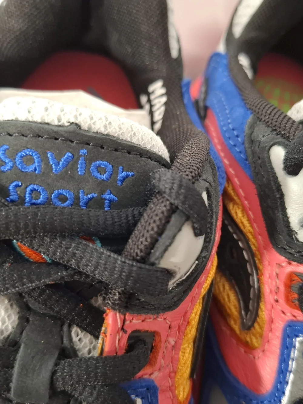 Saucony Kids Yellow, Blue & Pink Multicolor Sneakers